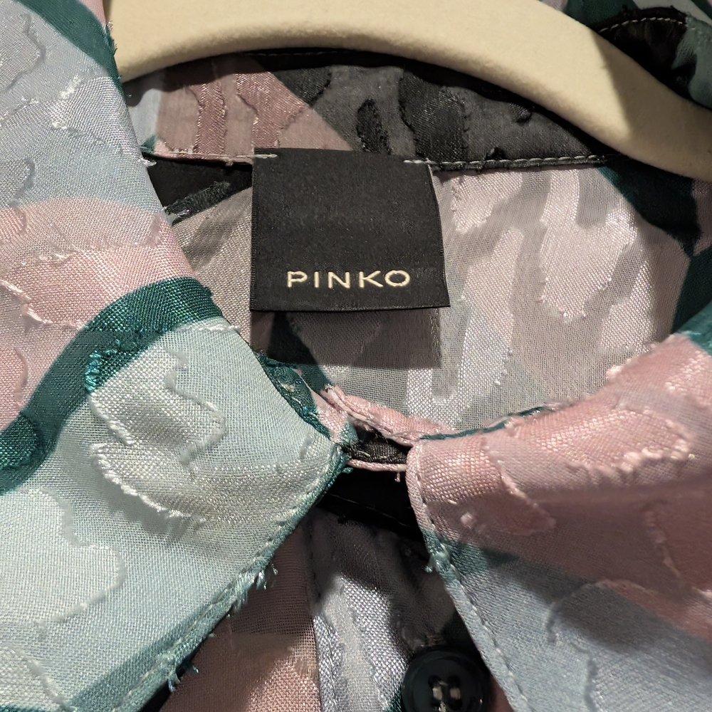 Pinko Multicolor Textured Shirt - Picture 3 of 9